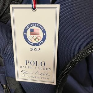 Ralph Lauren official Olympic luggage roller bag